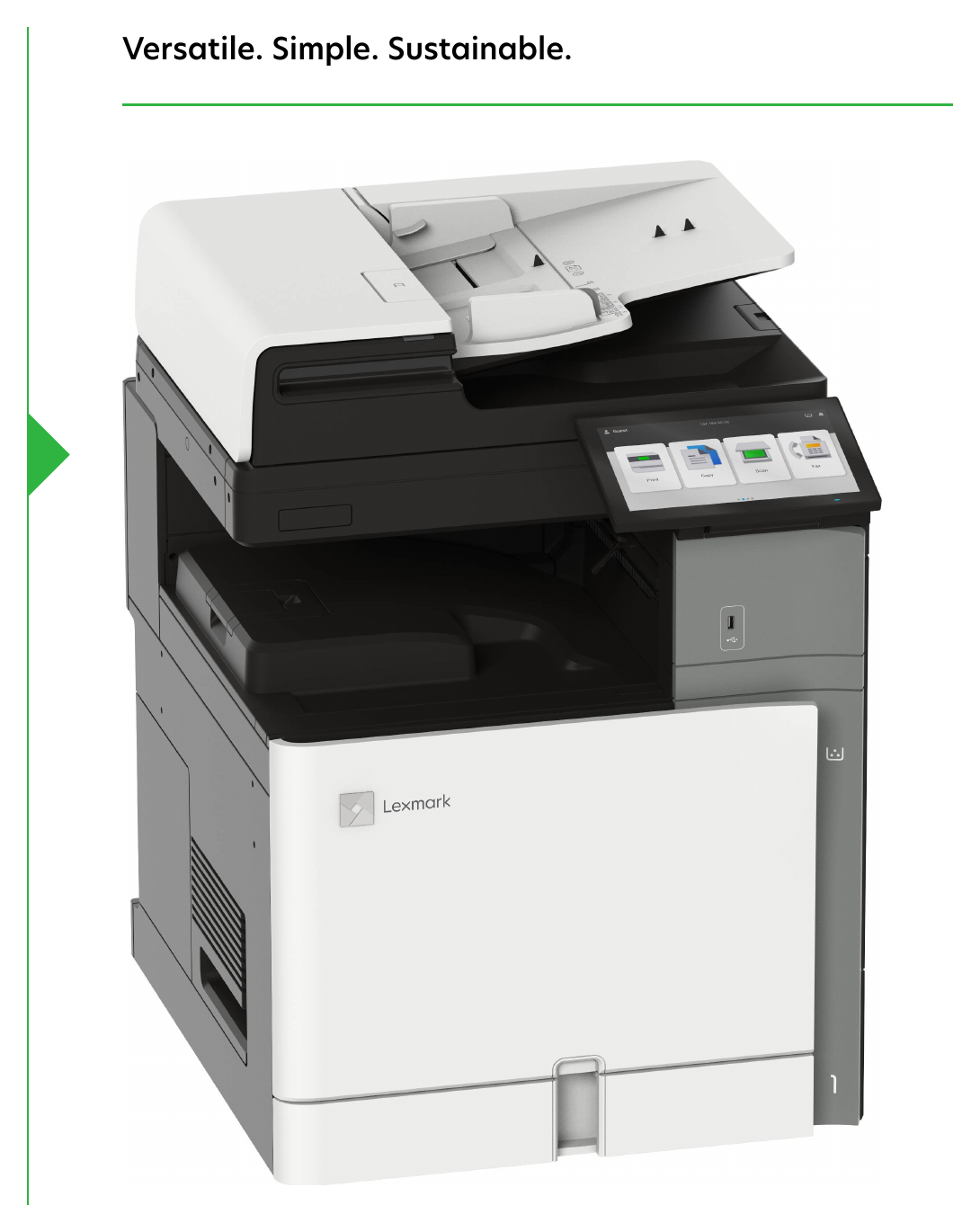 Lexmark XC9525 barevná multifunkční tiskárna A3